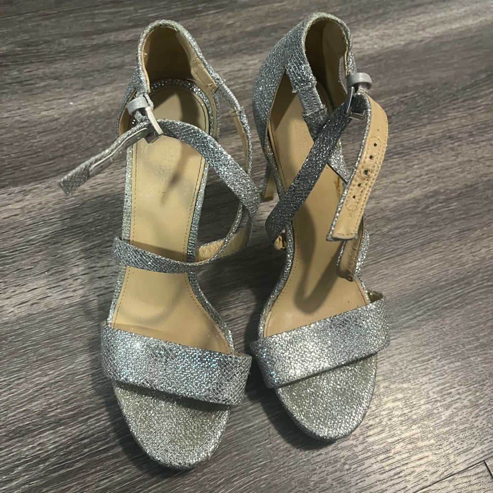 Michael Kors Silver Heels